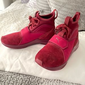 Red Puma Sneakers
